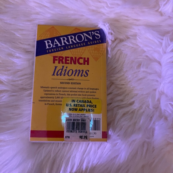 Learn French!  French idioms reference book - Picture 2 of 2